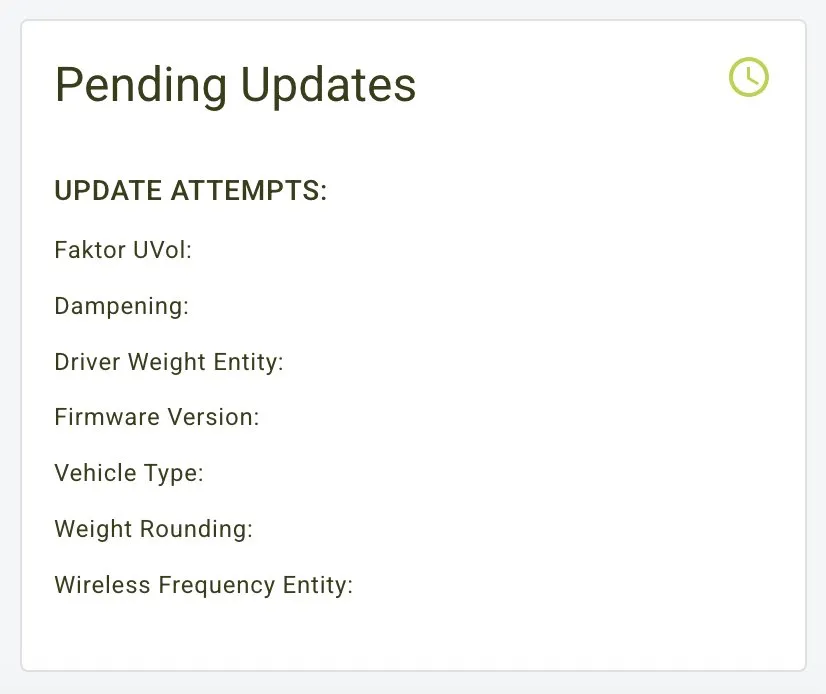 Gateway Pending Updates