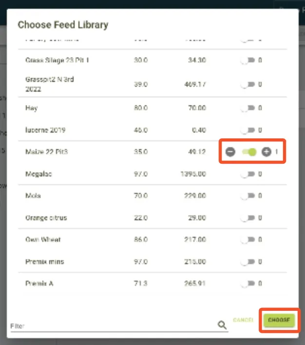 assign ingredients 2
