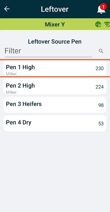 register residual feed