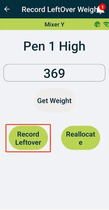 register residual feed