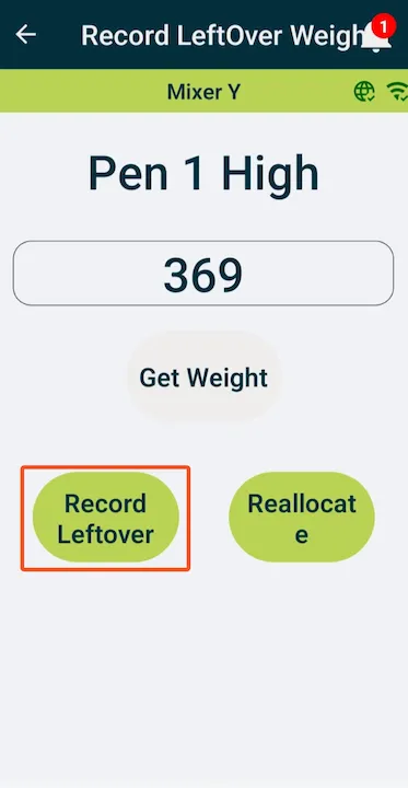 register residual feed
