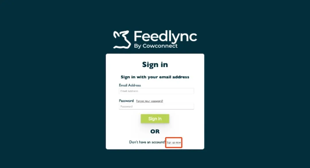 Sign up