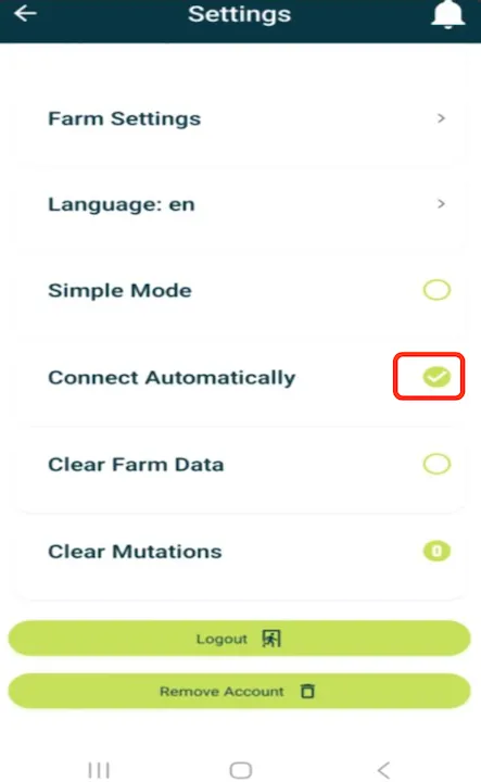 turning on Bluetooth